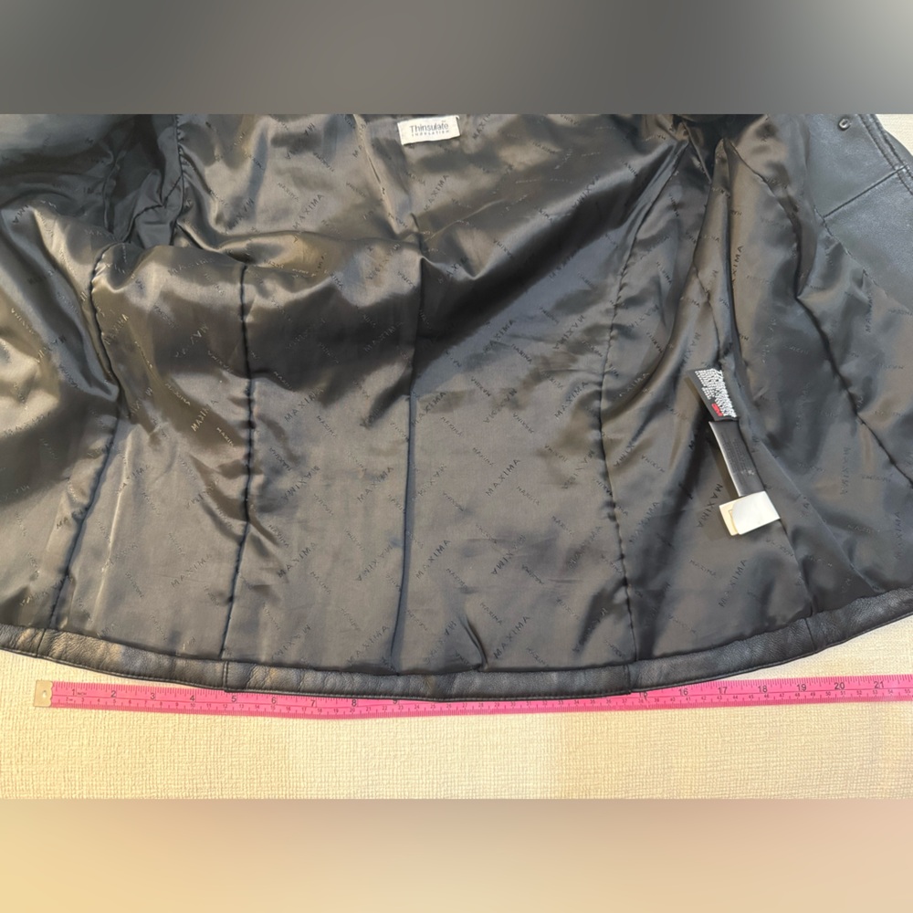 Wilsons Leather Black Leather Jacket - Picture 9 of 11